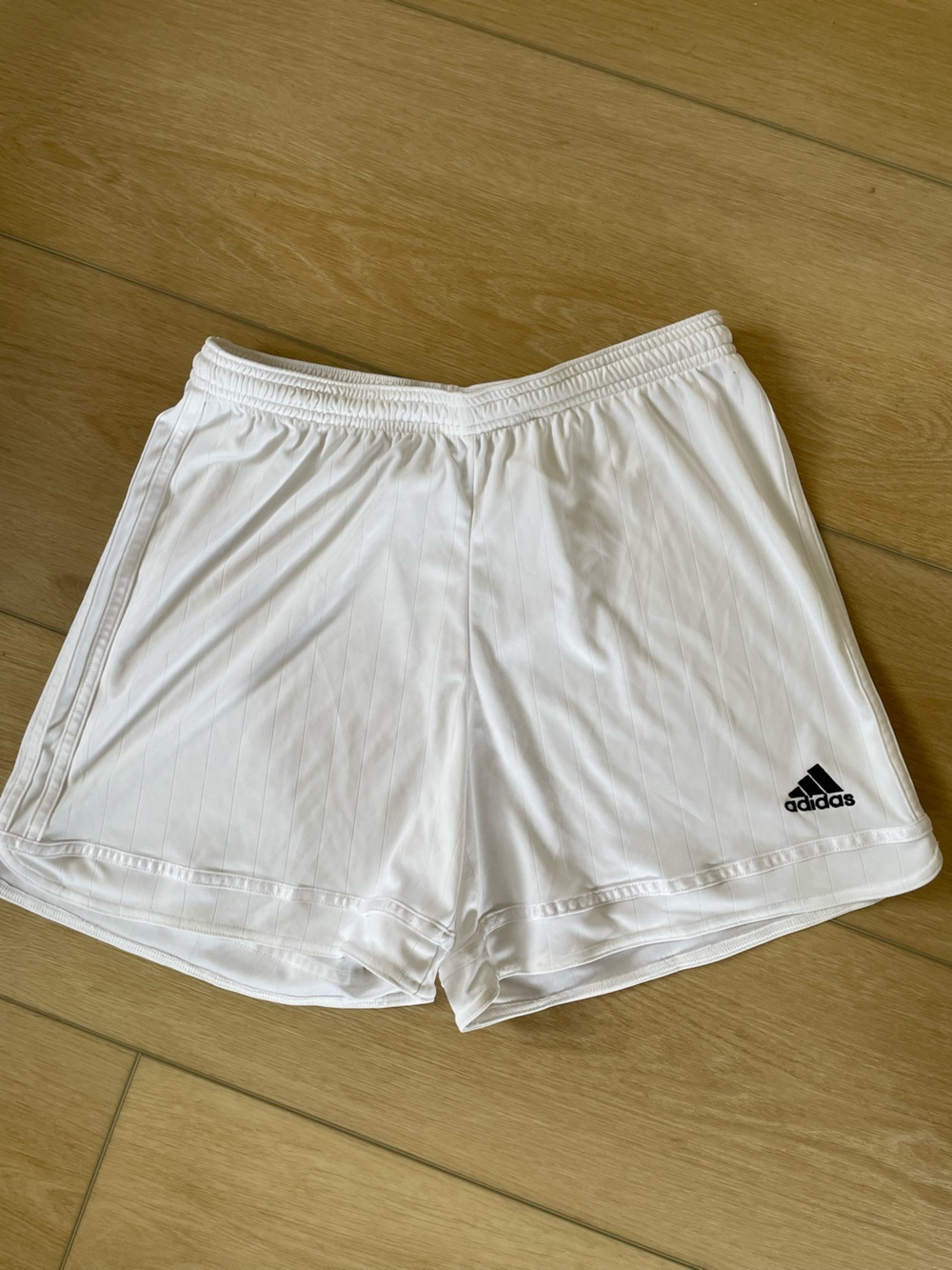 adidas White Athletic Performance Shorts